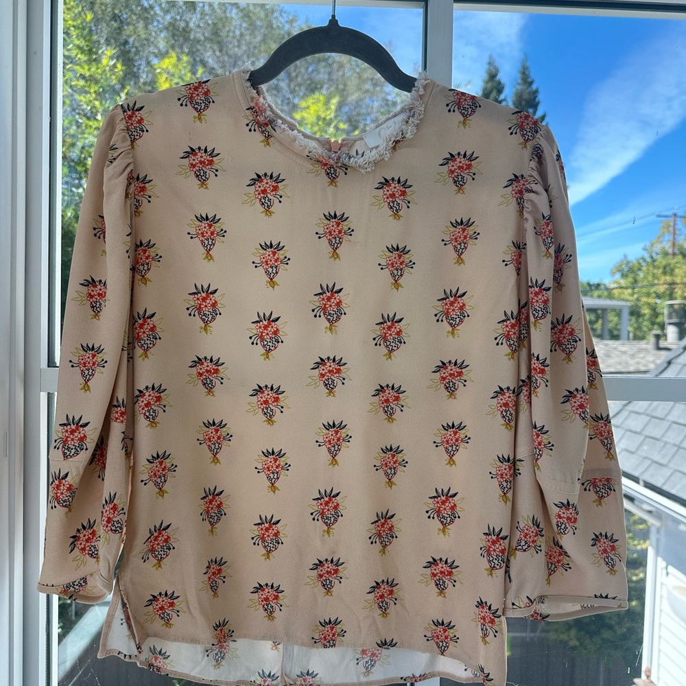 Chloe Floral Wild Pink Women's Top